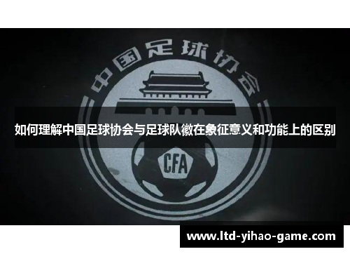 如何理解中国足球协会与足球队徽在象征意义和功能上的区别