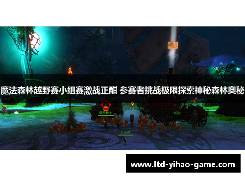 魔法森林越野赛小组赛激战正酣 参赛者挑战极限探索神秘森林奥秘